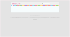 Desktop Screenshot of frshdesk.com